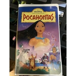 1996 Walt Disney Pocahontas VHS Masterpiece Collection Movie In Clamshell